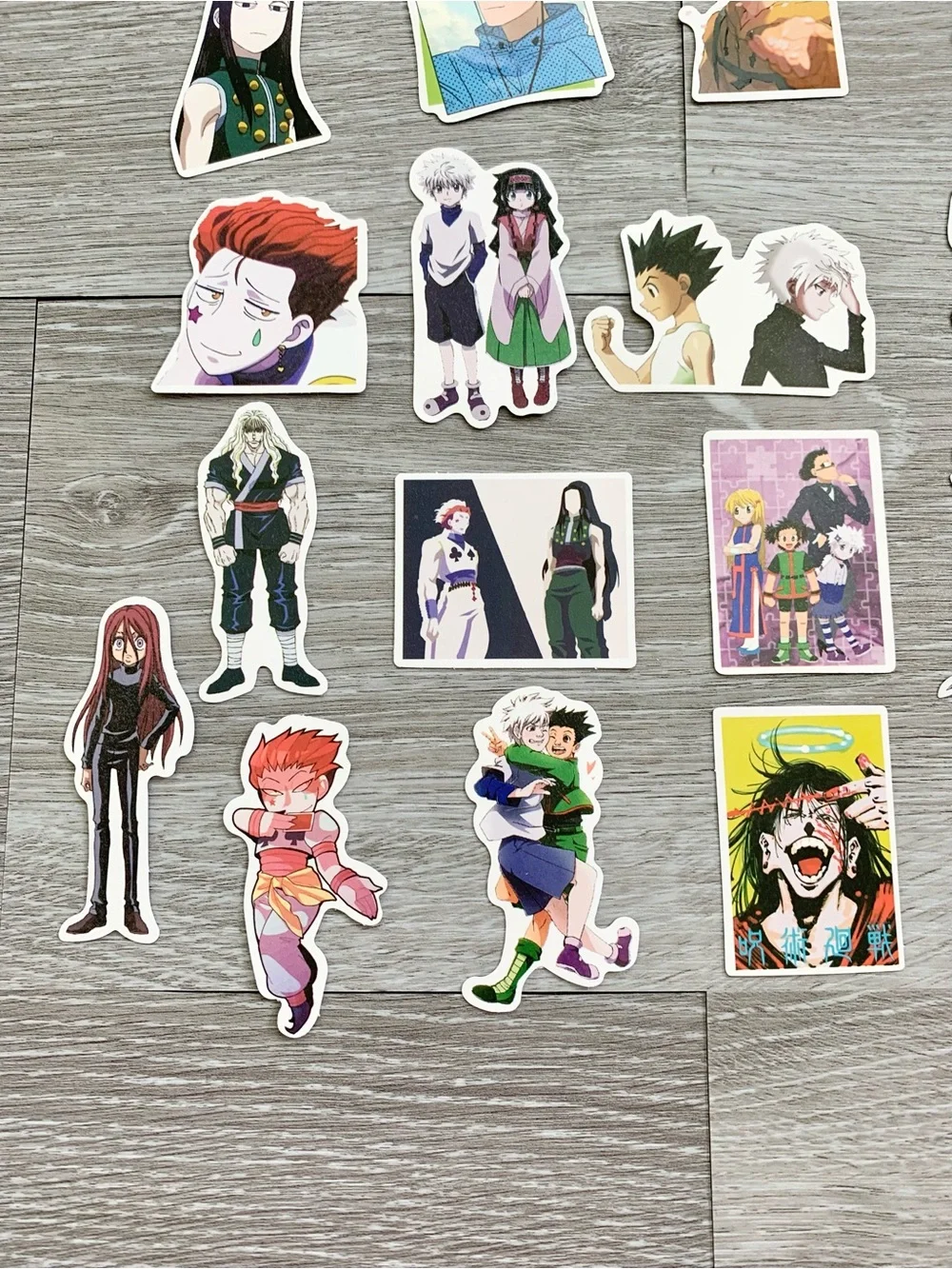 37 Pieces One Piece Law Ace Jujutsu Kaisen Itadori Hunter X Hunter Gon Stickers